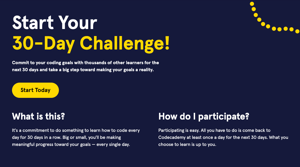 codecademy reward system challenge
