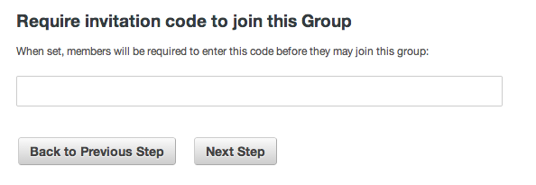 Set Invite Codes from the front-end of the site