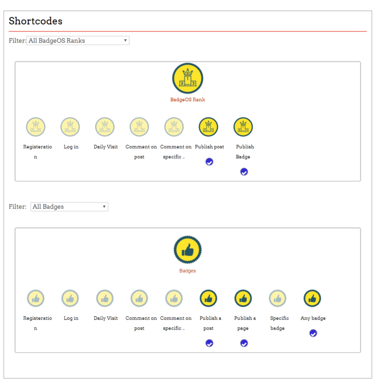Interactive Progress Map - BadgeOS